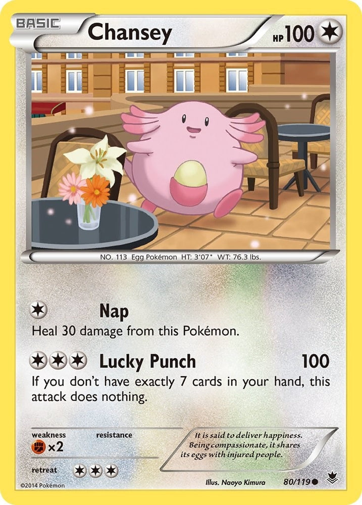 Image for Chansey (80/119) [XY - Phantom Forces]