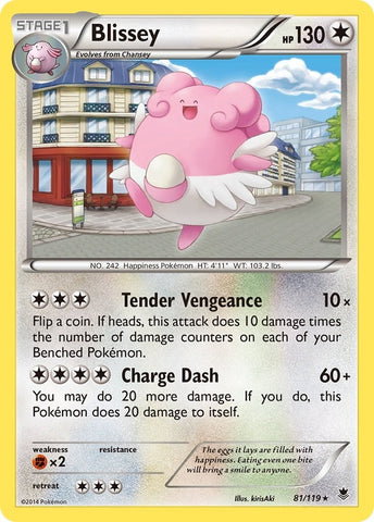 Image for Blissey (81/119) [XY - Phantom Forces]
