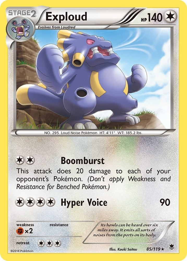 Image for Exploud (85/119) [XY - Phantom Forces]
