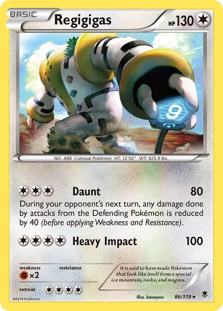 Image for Regigigas (86/119) [XY - Phantom Forces]