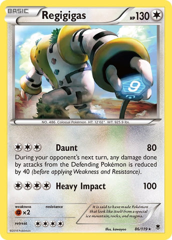 Image for Regigigas (86/119) - Pokemon