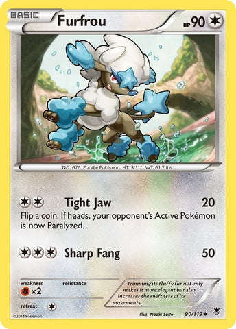 Image for Furfrou (90/119) [XY - Phantom Forces]