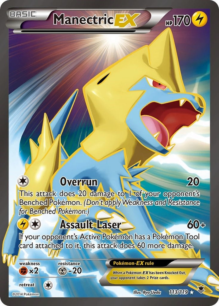 Image for Manectric EX (113 Full Art) (113/119) [XY - Phantom Forces]
