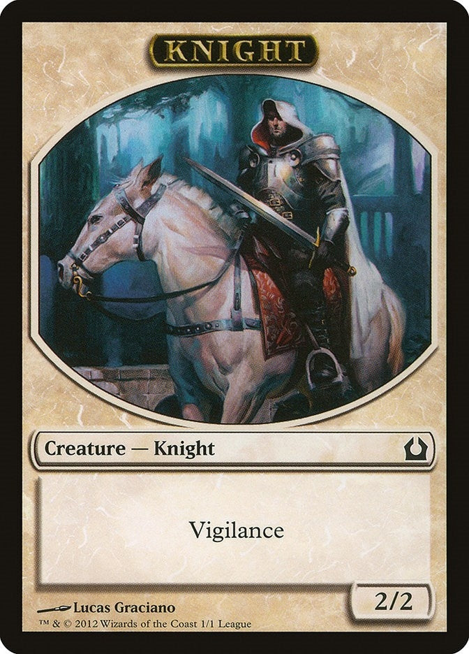 Image for Knight Token (1) [League Promos]