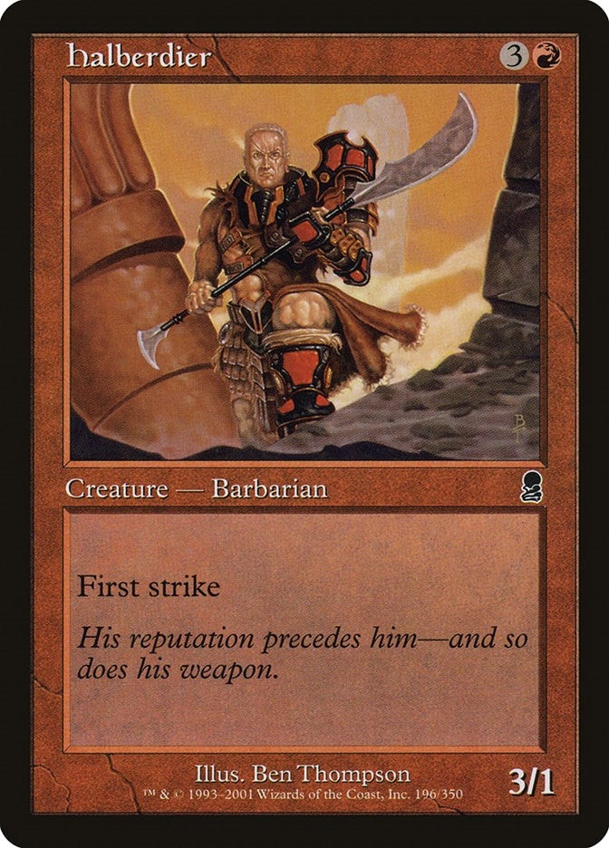 Image for Halberdier (196) [Odyssey]