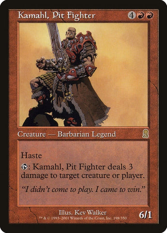 Image for Kamahl, Pit Fighter (198) [Odyssey]
