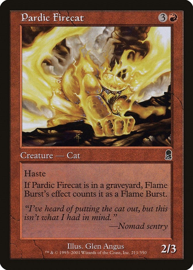 Image for Pardic Firecat (211) [Odyssey]