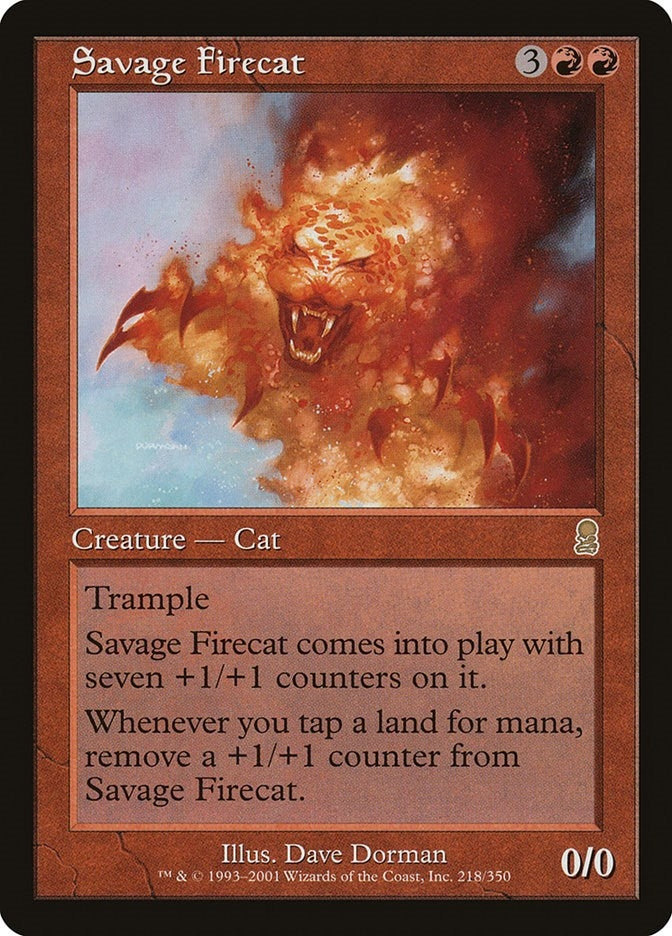Image for Savage Firecat (218) [Odyssey]