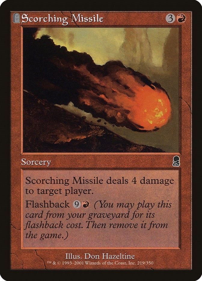 Image for Scorching Missile (219) [Odyssey]