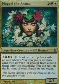 Image for Mayael the Anima (Commander's Arsenal) [Oversize Cards]