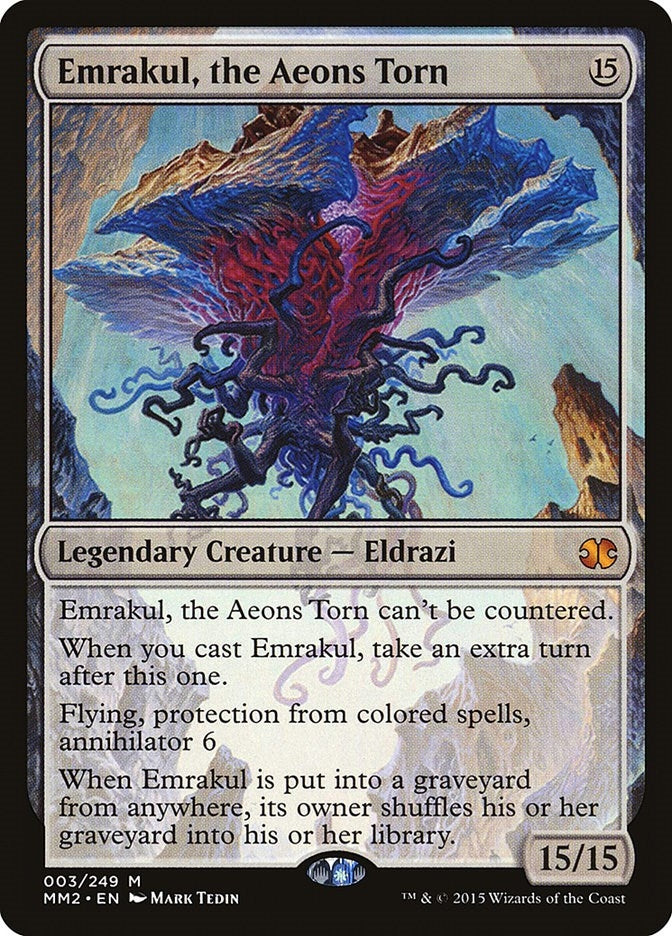 Image for Emrakul, the Aeons Torn (3) [Modern Masters 2015]