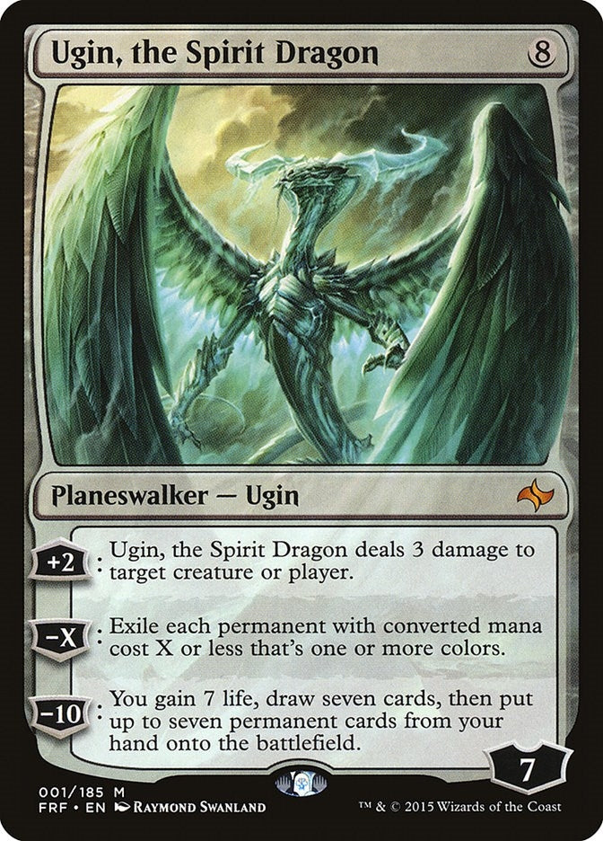 Image for Ugin, the Spirit Dragon (1) [Fate Reforged]