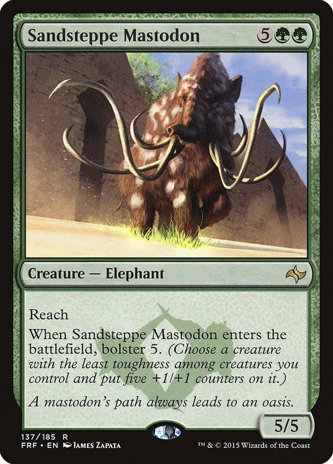 Image for Sandsteppe Mastodon (137) [Fate Reforged]