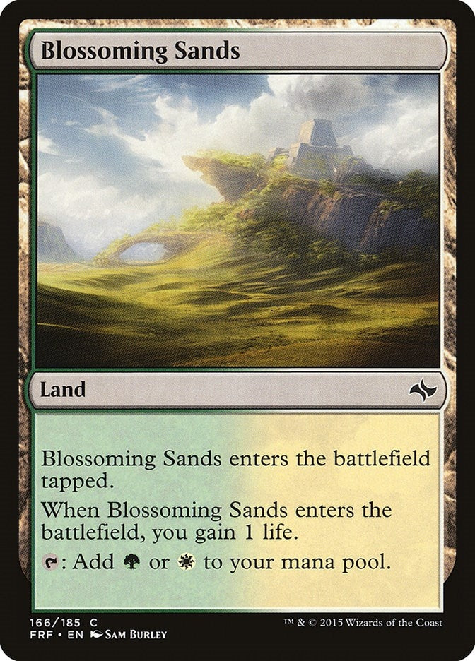 Image for Blossoming Sands (166) [Fate Reforged]