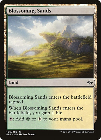 Image for Blossoming Sands (166) [Fate Reforged]