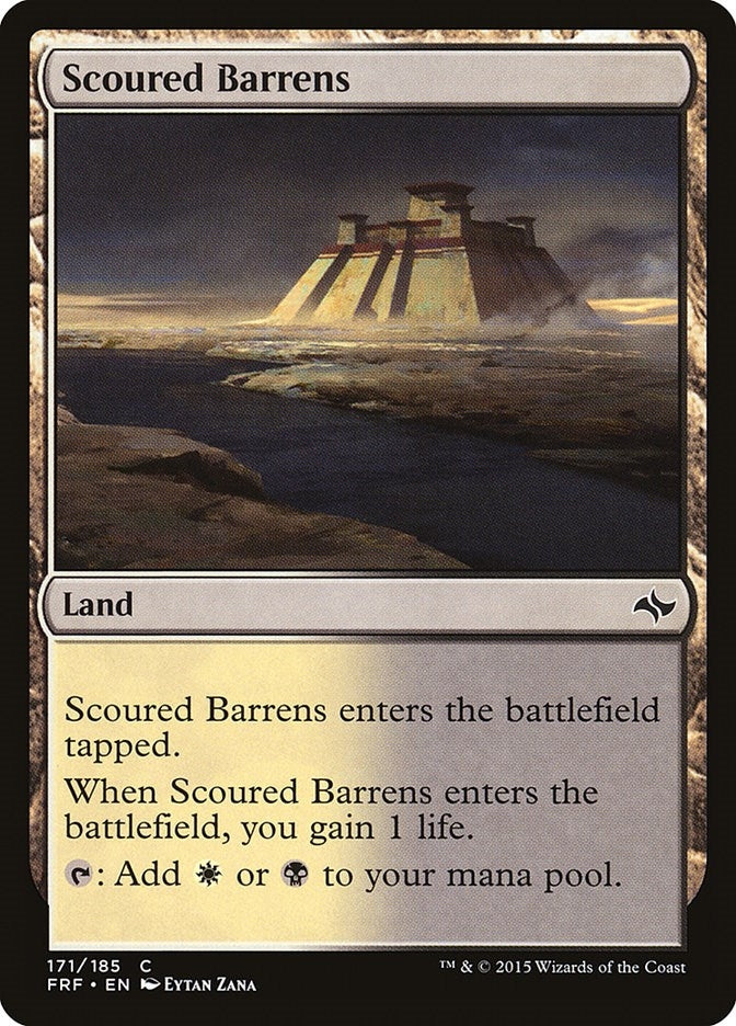 Image for Scoured Barrens (171) [Fate Reforged]