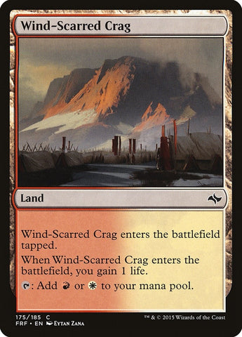 Image for Wind-Scarred Crag (175) [Fate Reforged]