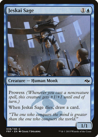 Image for Jeskai Sage (38) [Fate Reforged]