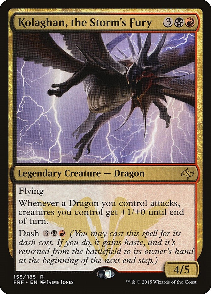 Image for Kolaghan, the Storm's Fury (155) [Fate Reforged]