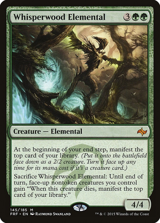 Image for Whisperwood Elemental (145) [Fate Reforged]