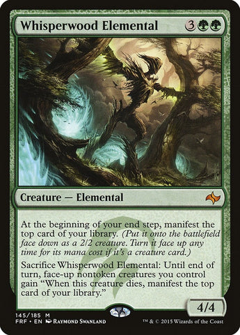 Image for Whisperwood Elemental (145) [Fate Reforged]