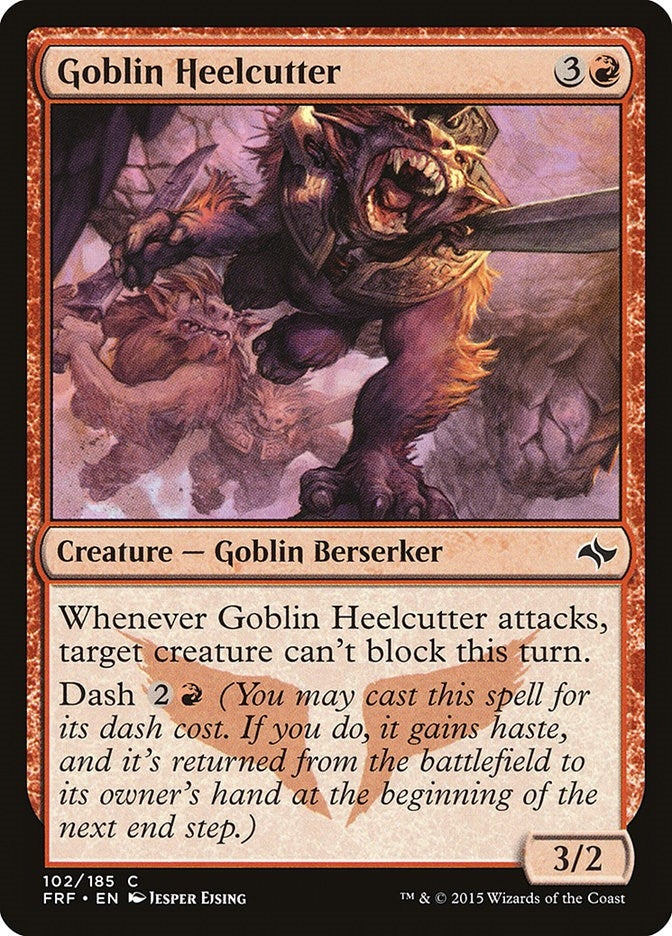 Image for Goblin Heelcutter (102) [Fate Reforged]
