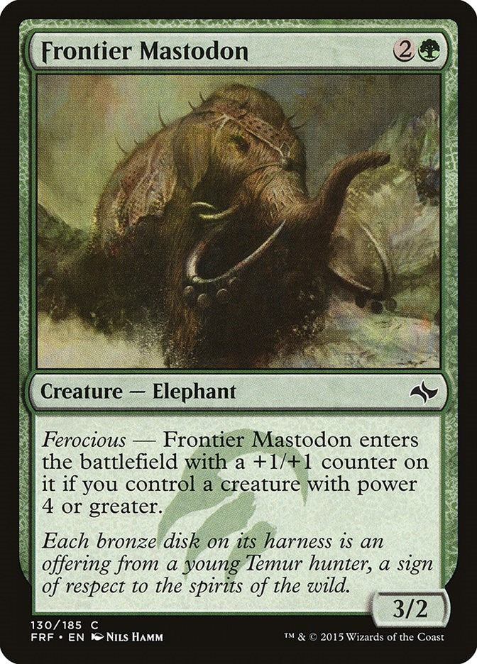 Image for Frontier Mastodon (130) [Fate Reforged]