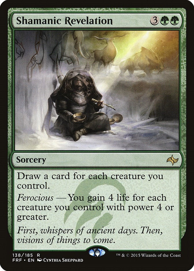 Image for Shamanic Revelation (138) [Fate Reforged]