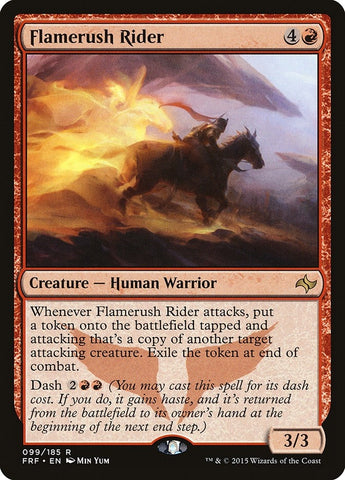 Image for Flamerush Rider (99) [Fate Reforged]