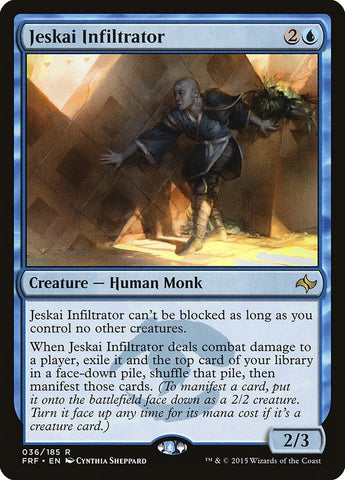 Image for Jeskai Infiltrator (36) [Fate Reforged]