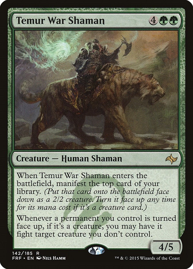 Image for Temur War Shaman (142) [Fate Reforged]