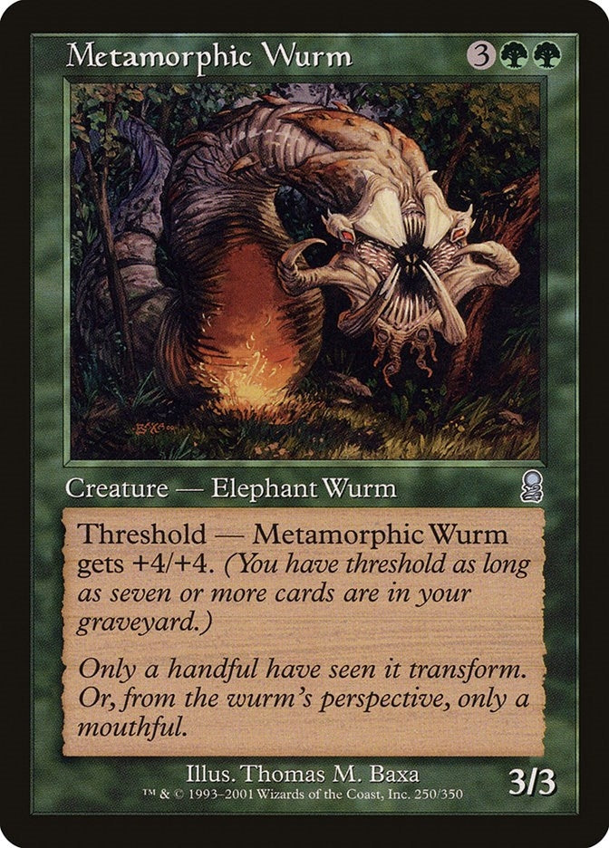 Image for Metamorphic Wurm (250) [Odyssey]