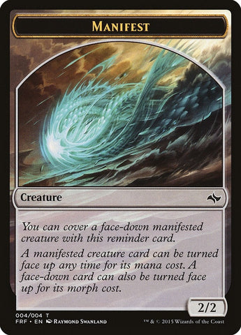 Image for Manifest Token (4) [Fate Reforged]