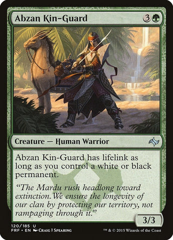Image for Abzan Kin-Guard (120) [Fate Reforged]