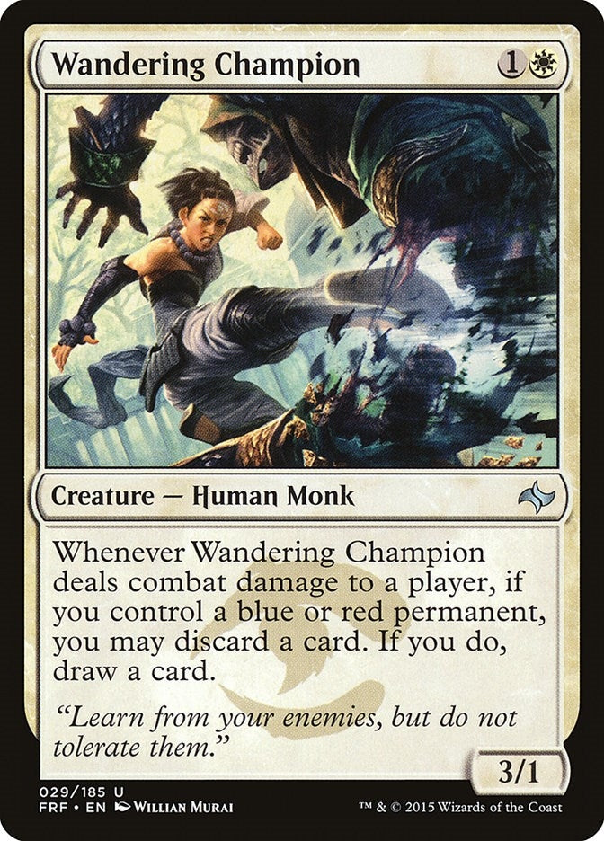 Image for Wandering Champion (29) [Fate Reforged]