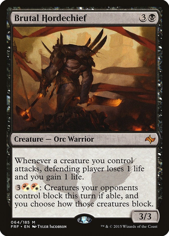 Image for Brutal Hordechief (64) [Fate Reforged]