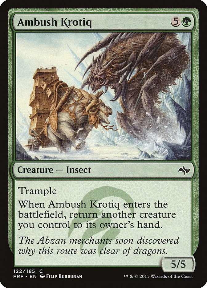 Image for Ambush Krotiq (122) [Fate Reforged]