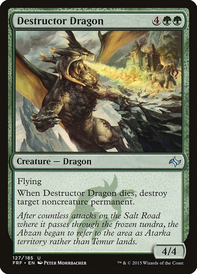Image for Destructor Dragon (127) [Fate Reforged]