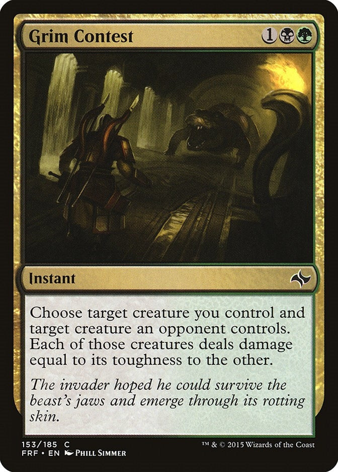 Image for Grim Contest (153) [Fate Reforged]