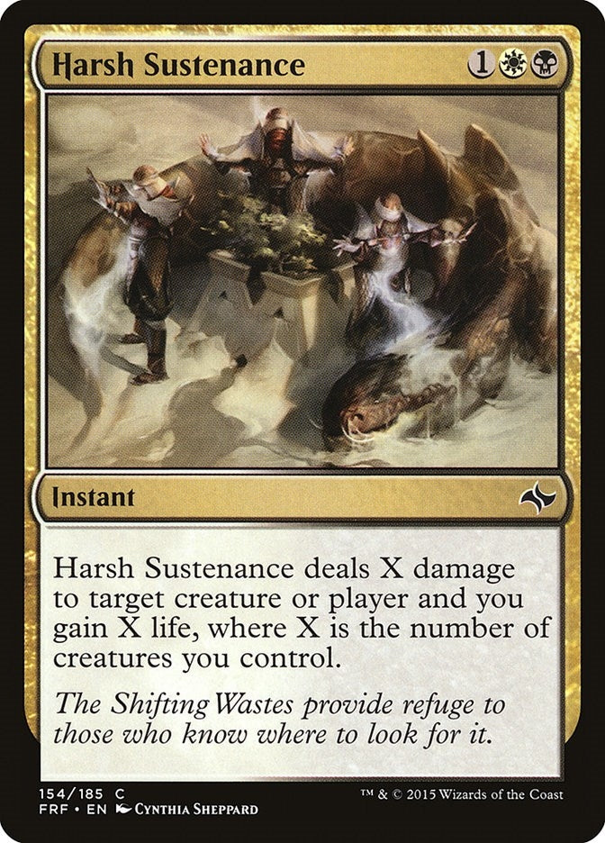 Image for Harsh Sustenance (154) [Fate Reforged]