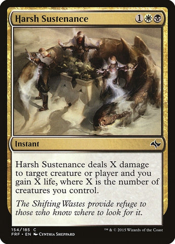 Image for Harsh Sustenance (154) [Fate Reforged]