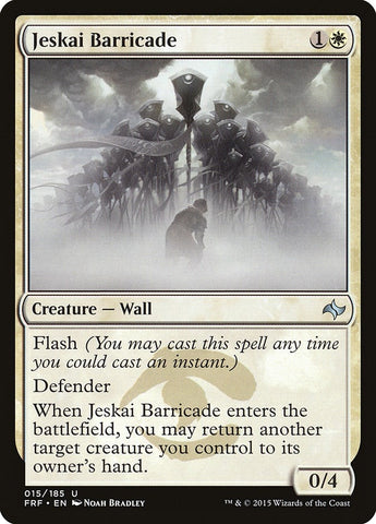 Image for Jeskai Barricade (15) [Fate Reforged]