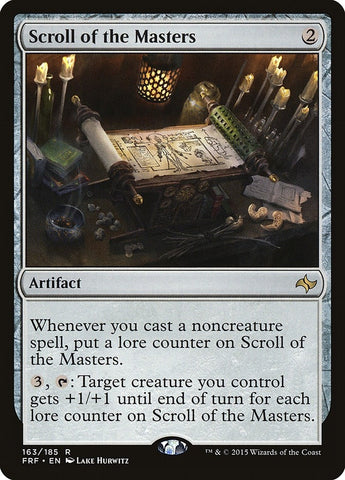 Image for Scroll of the Masters (163) [Fate Reforged]