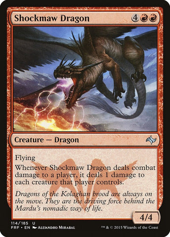 Image for Shockmaw Dragon (114) [Fate Reforged]