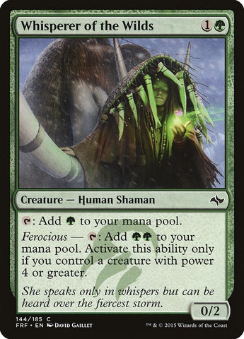 Image for Whisperer of the Wilds (144) [Fate Reforged]
