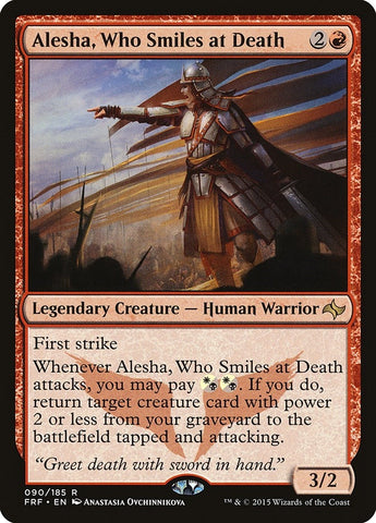 Image for Alesha, Who Smiles at Death (90) [Fate Reforged]