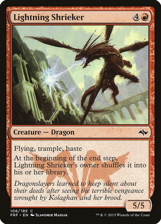 Image for Lightning Shrieker (106) [Fate Reforged]