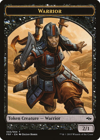 Image for Warrior Token (3) [Fate Reforged]