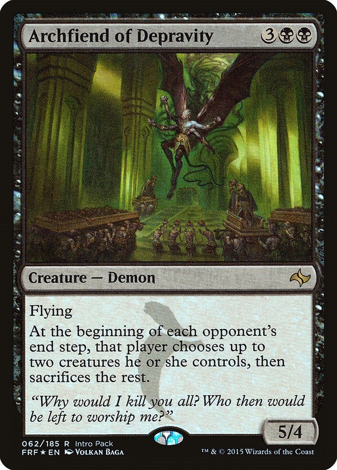 Image for Archfiend of Depravity (62) [Unique and Miscellaneous Promos]