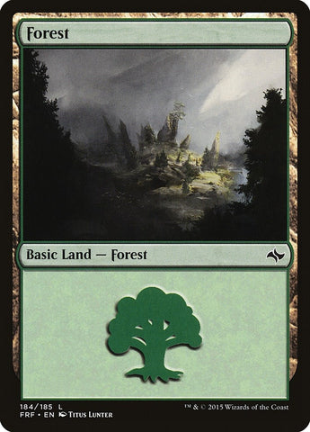 Image for Forest (184) (184) [Fate Reforged]